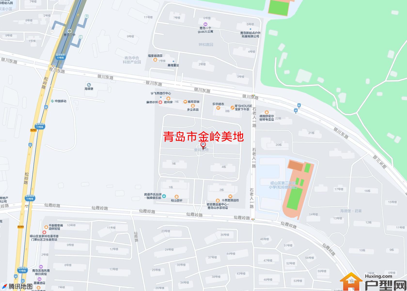 金岭美地小区 - 户型网