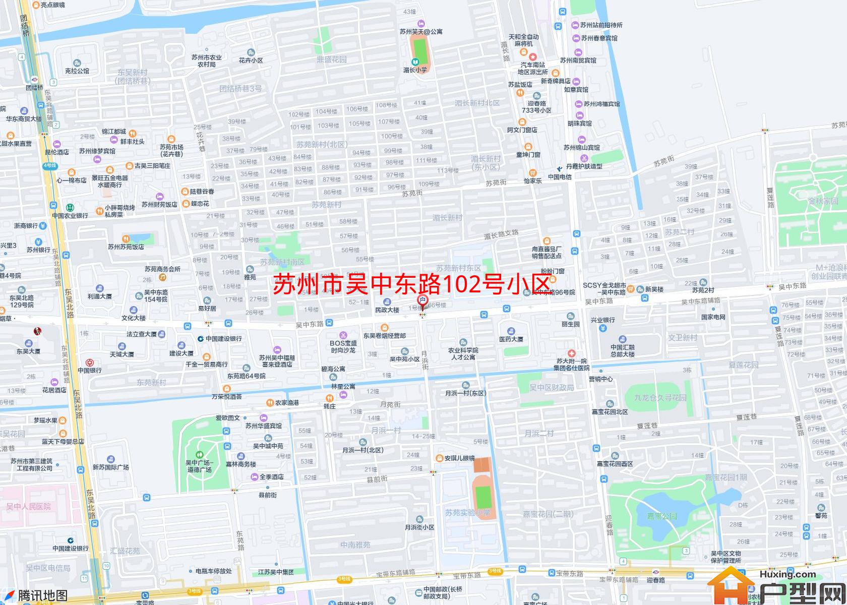 吴中东路102号小区小区 - 户型网