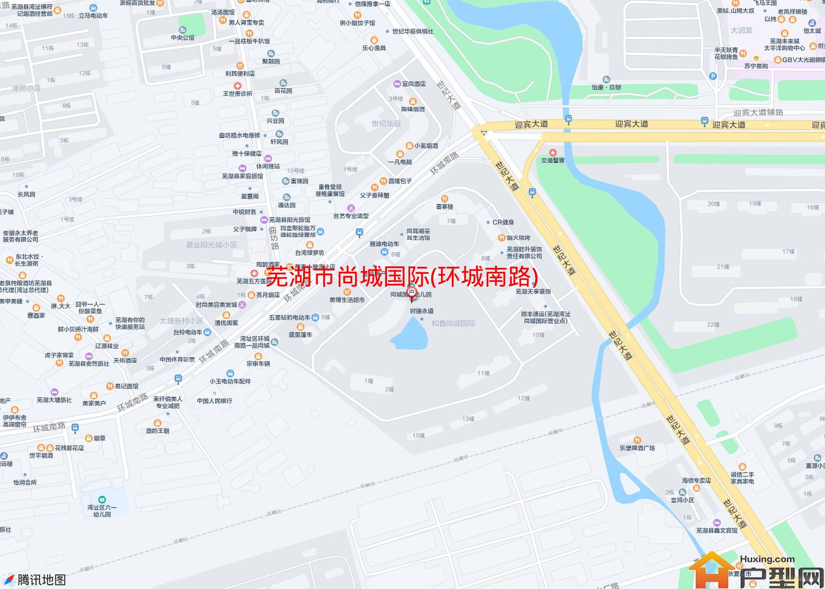 尚城国际(环城南路)小区 - 户型网