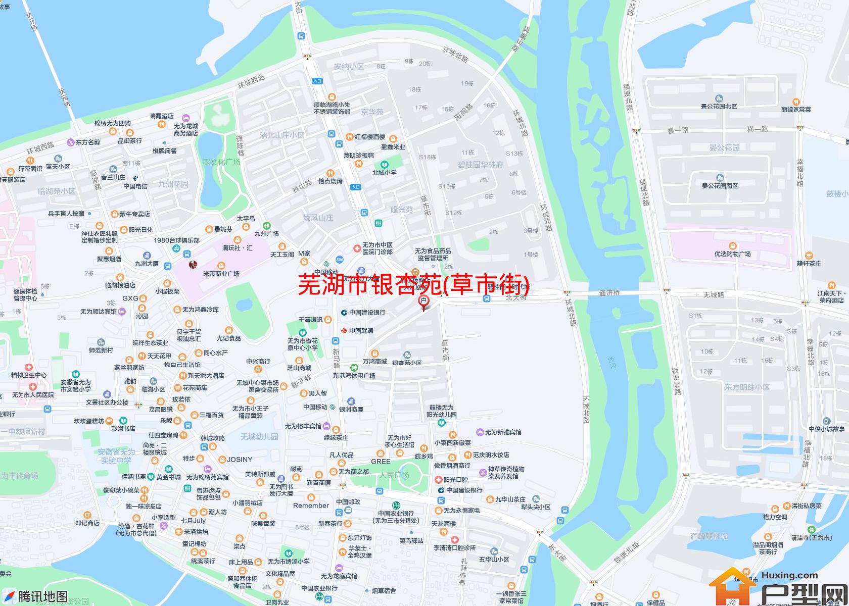 银杏苑(草市街)小区 - 户型网