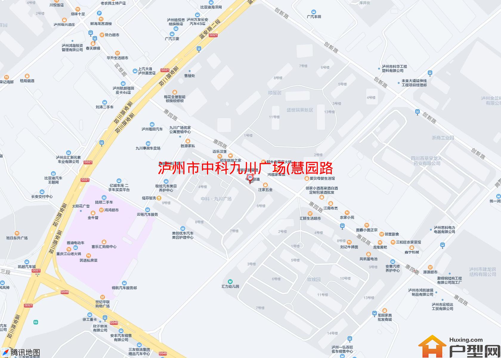 中科九川广场(慧园路6号)小区 - 户型网