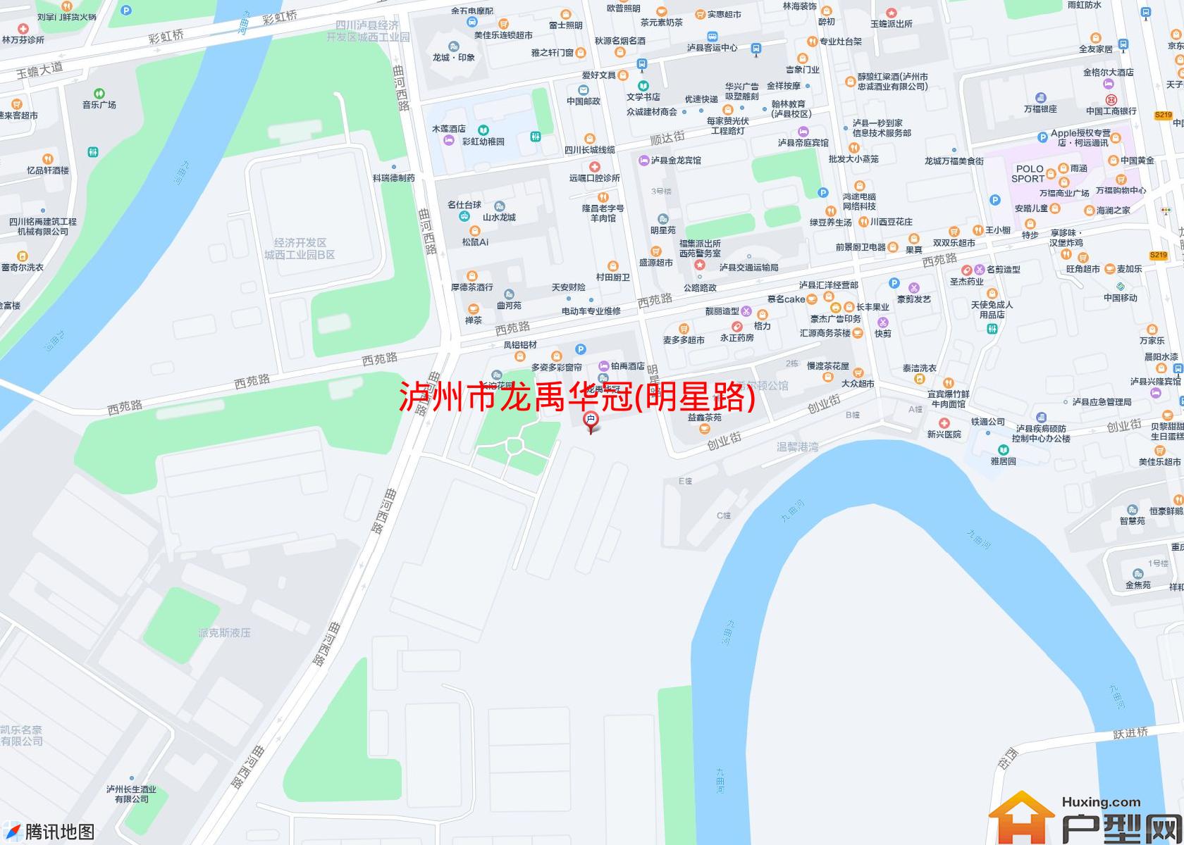 龙禹华冠(明星路)小区 - 户型网