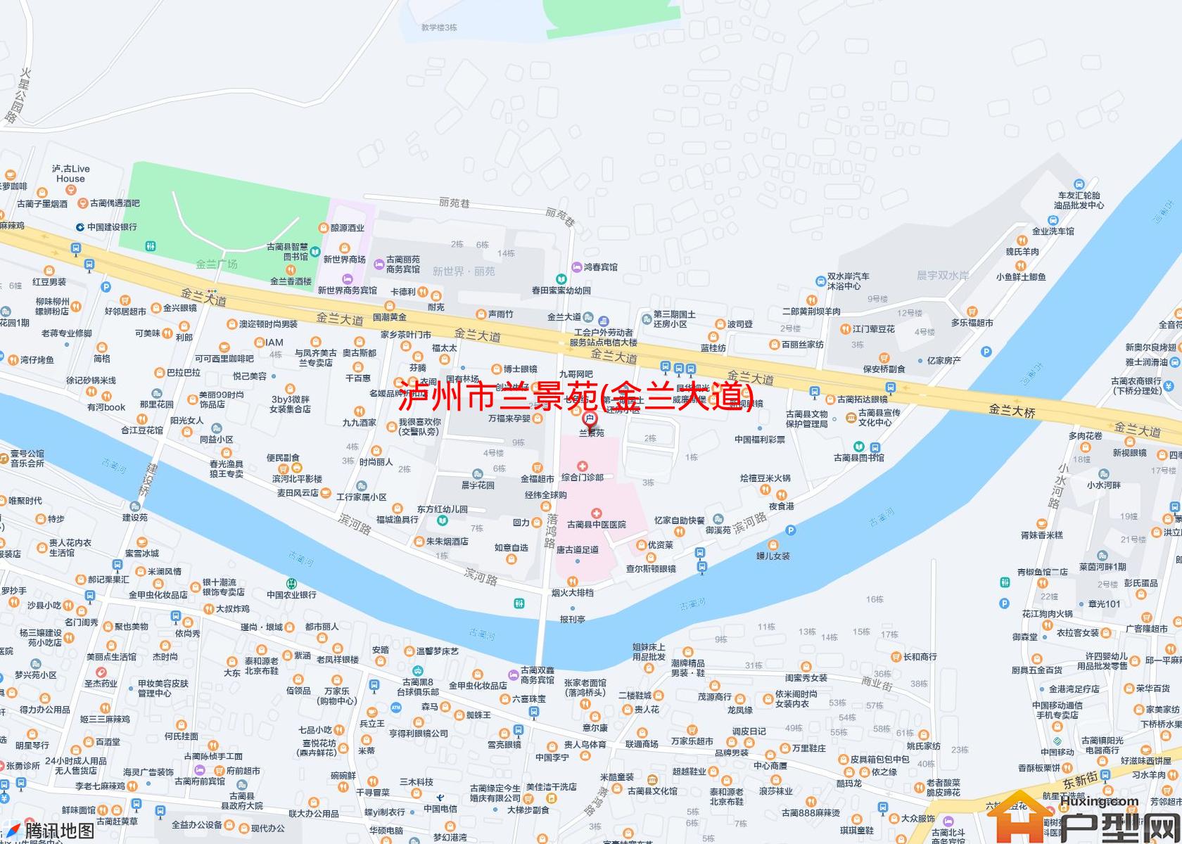 兰景苑(金兰大道)小区 - 户型网