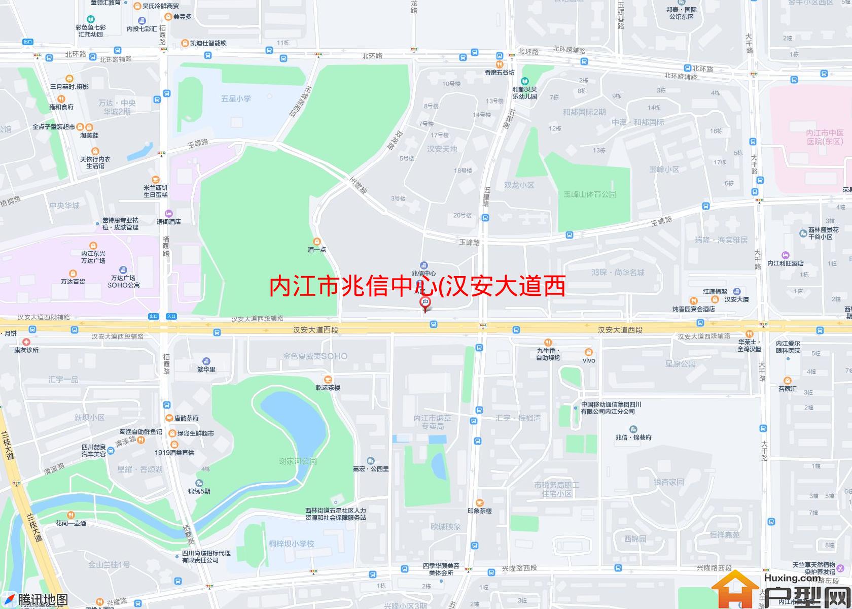 兆信中心(汉安大道西段888号)小区 - 户型网