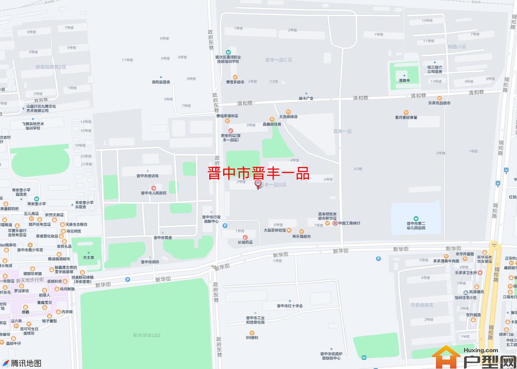 晋丰一品小区 - 户型网