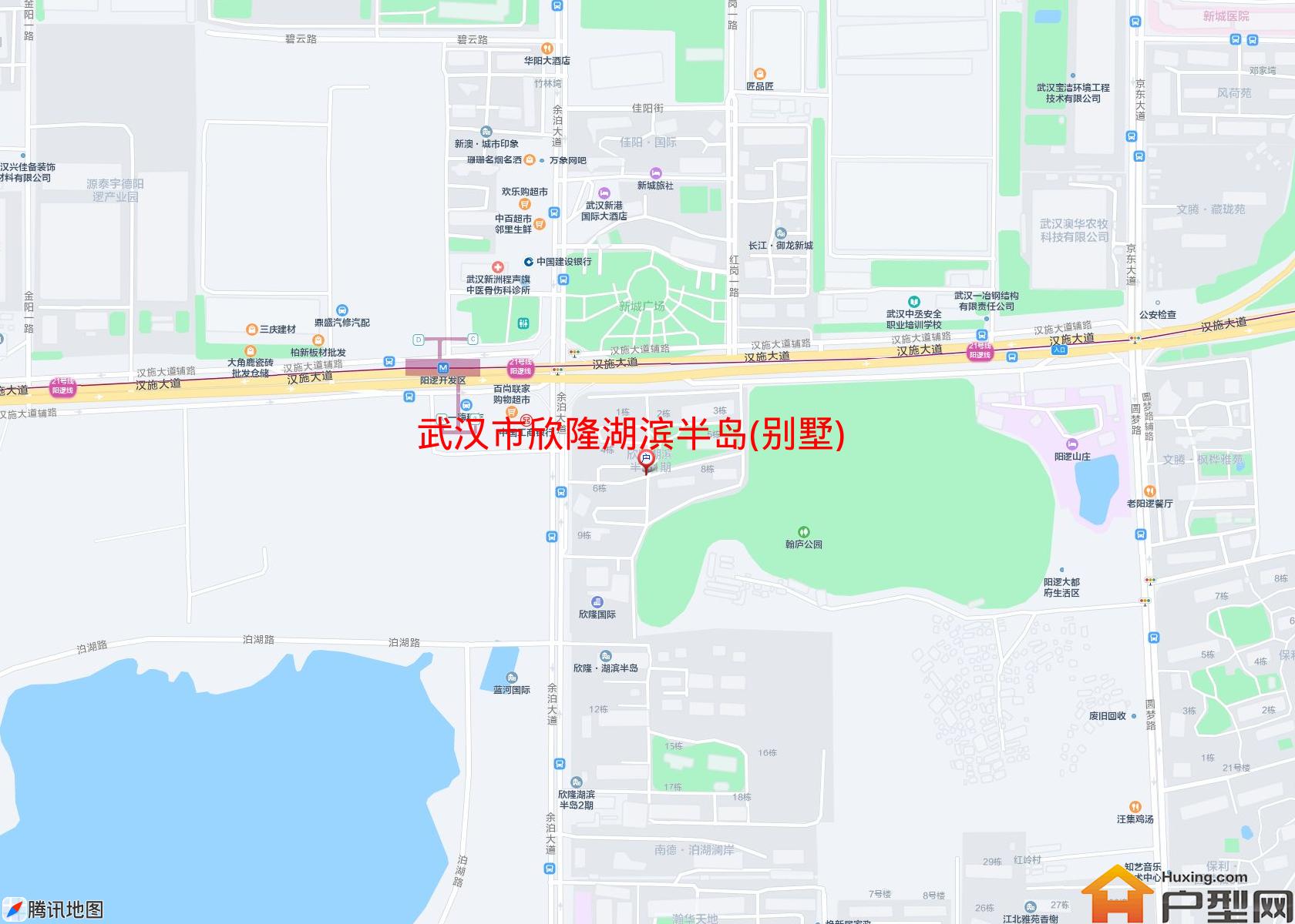 欣隆湖滨半岛(别墅)小区 - 户型网