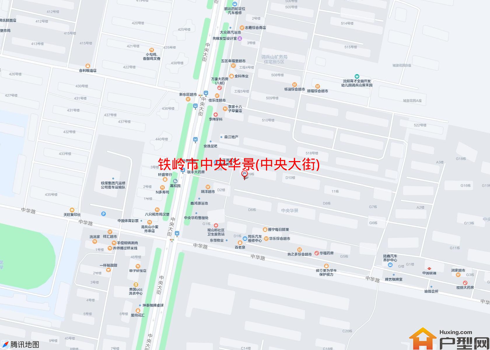 中央华景(中央大街)小区 - 户型网