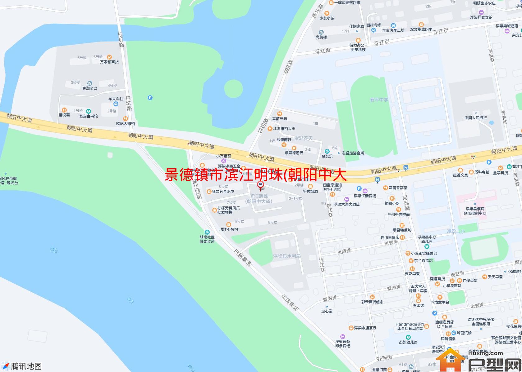 滨江明珠(朝阳中大道)小区 - 户型网
