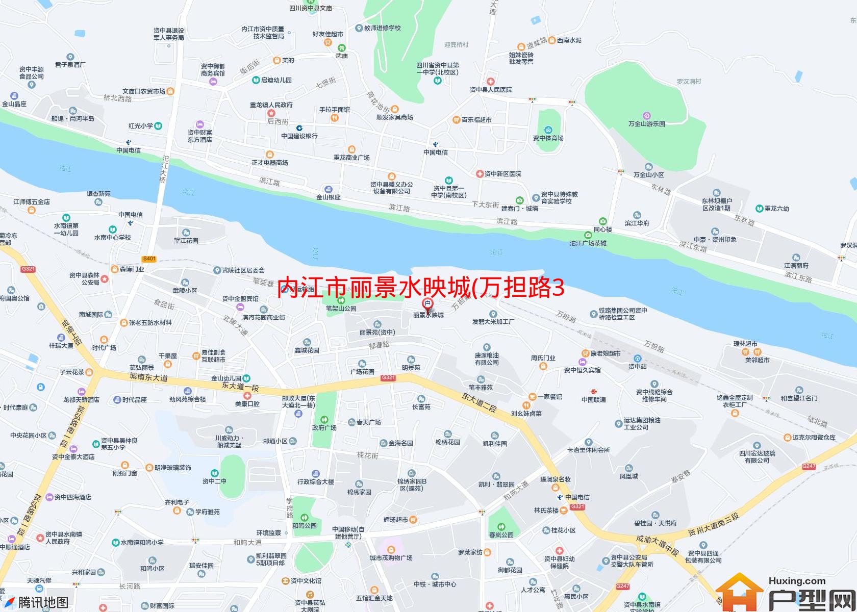 丽景水映城(万担路37号)小区 - 户型网