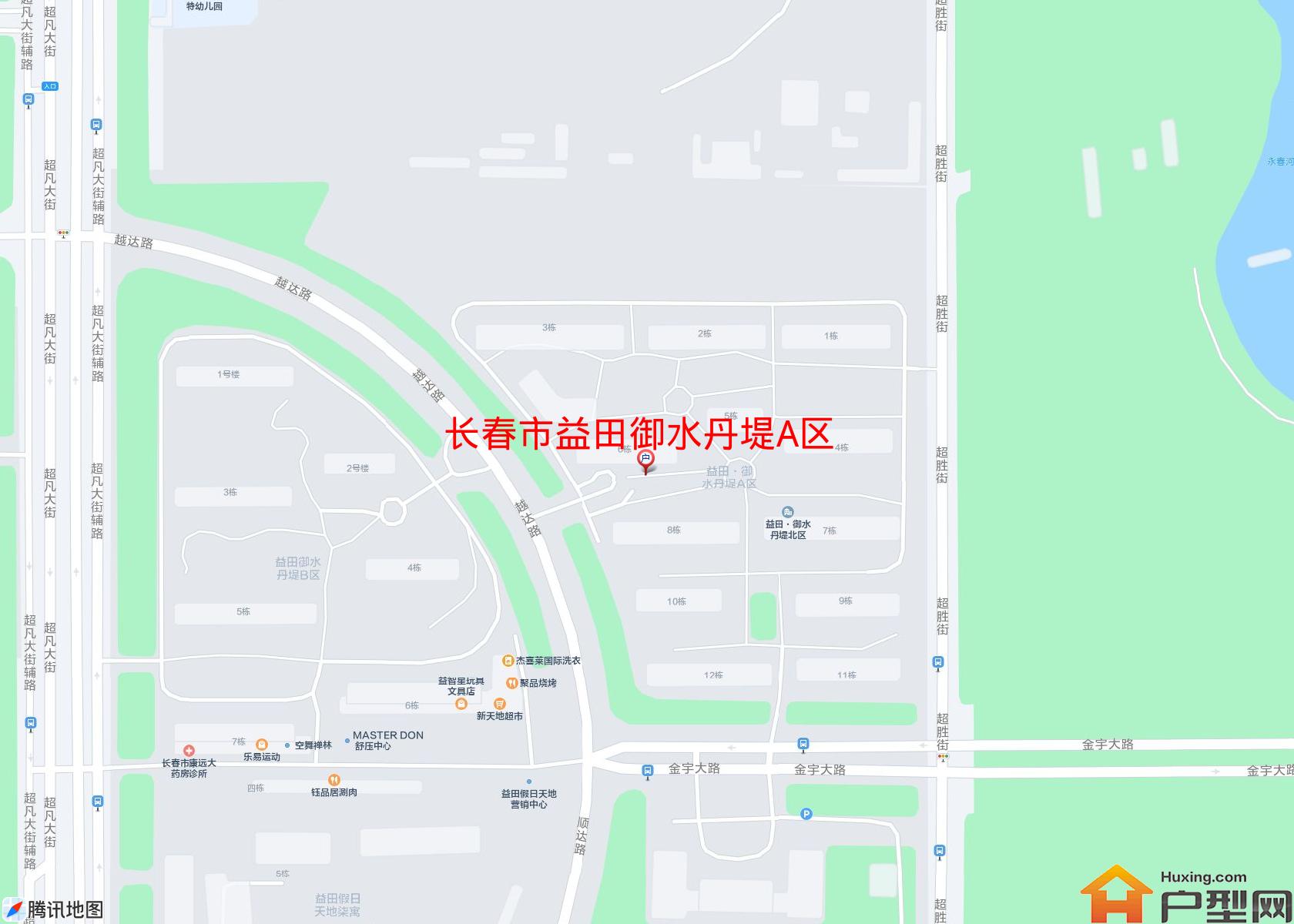 益田御水丹堤A区小区 - 户型网