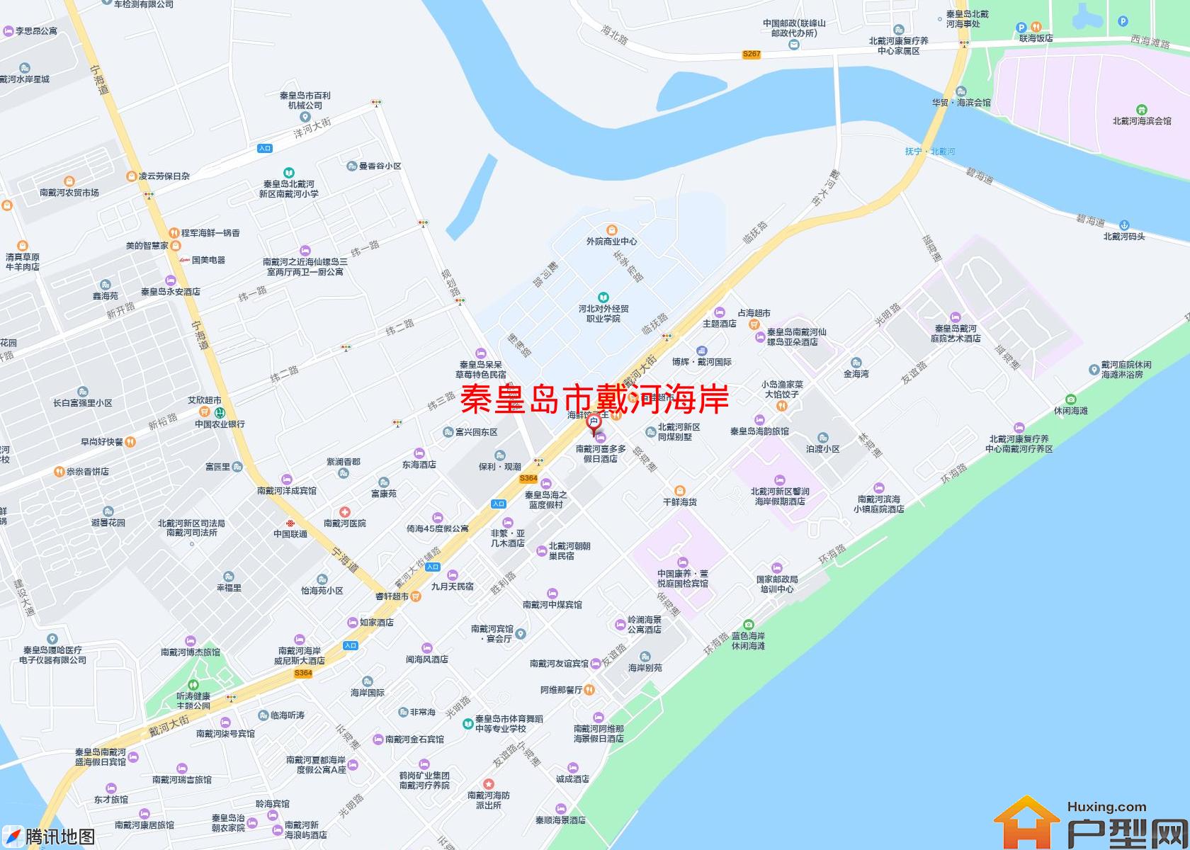 戴河海岸小区 - 户型网