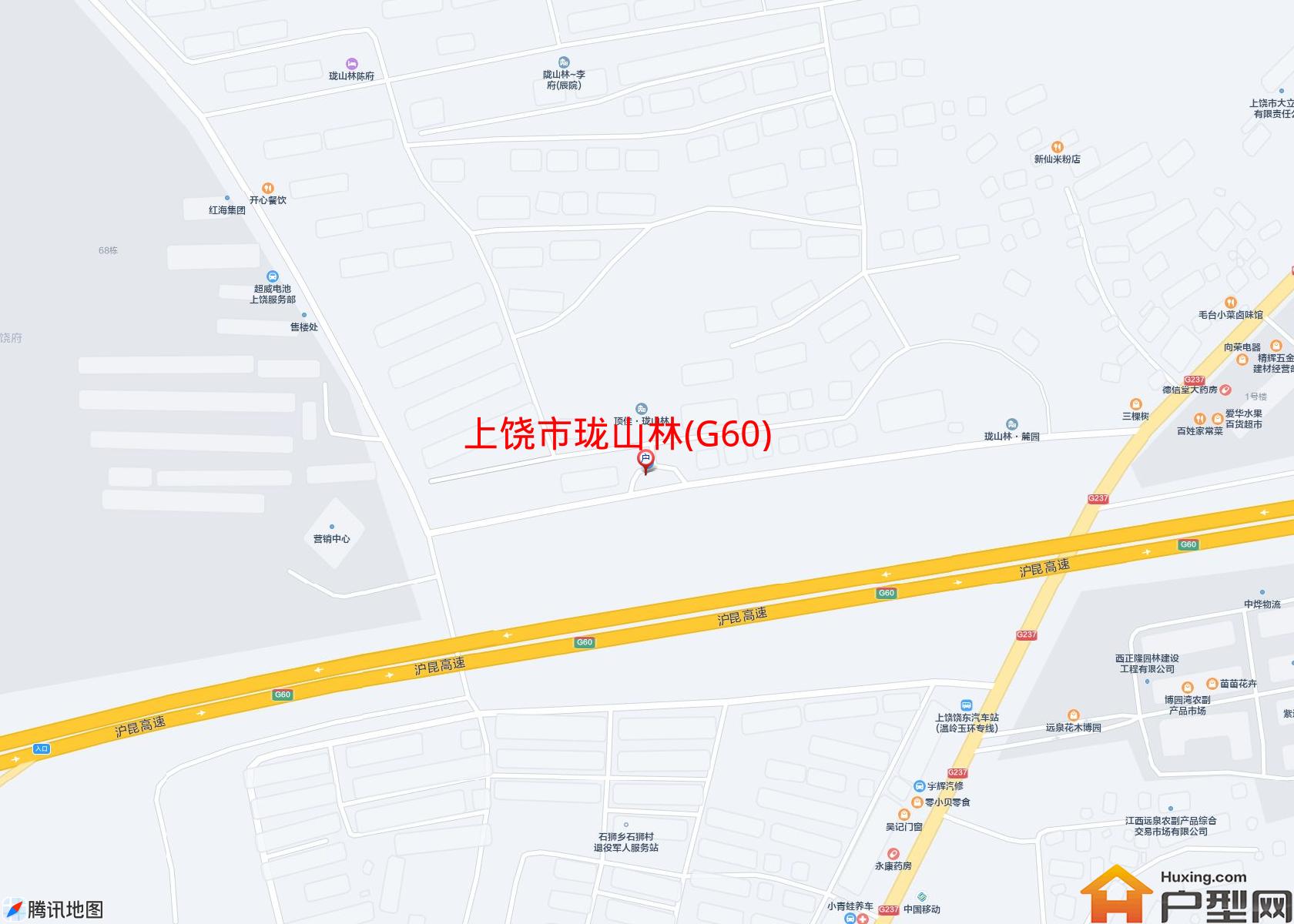 珑山林(G60)小区 - 户型网