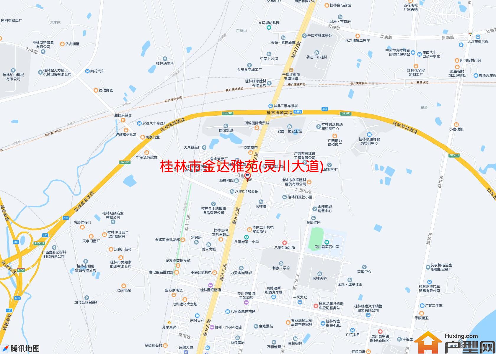 金达雅苑(灵川大道)小区 - 户型网