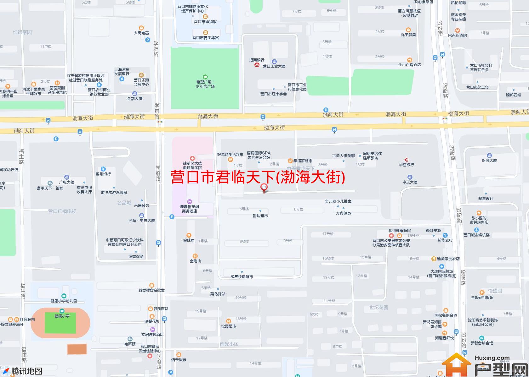 君临天下(渤海大街)小区 - 户型网