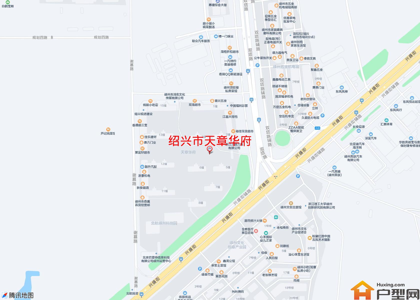 天章华府小区 - 户型网