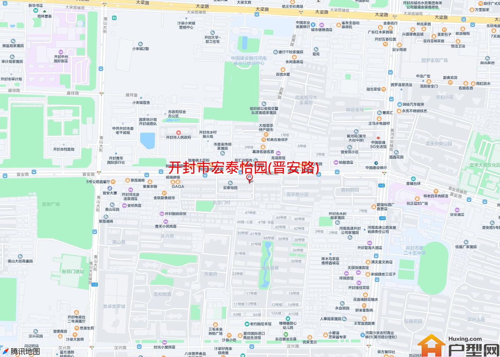 宏泰怡园(晋安路)小区 - 户型网