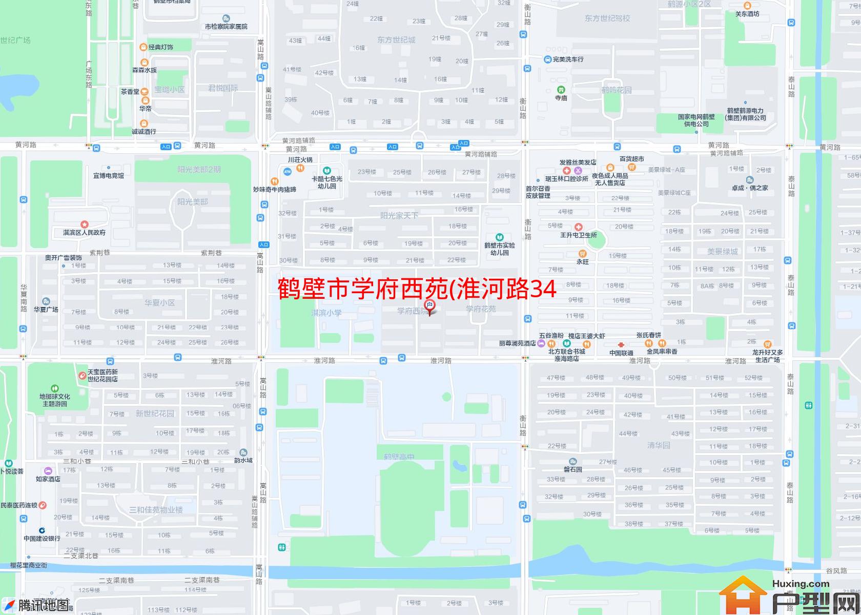 学府西苑(淮河路349号)小区 - 户型网