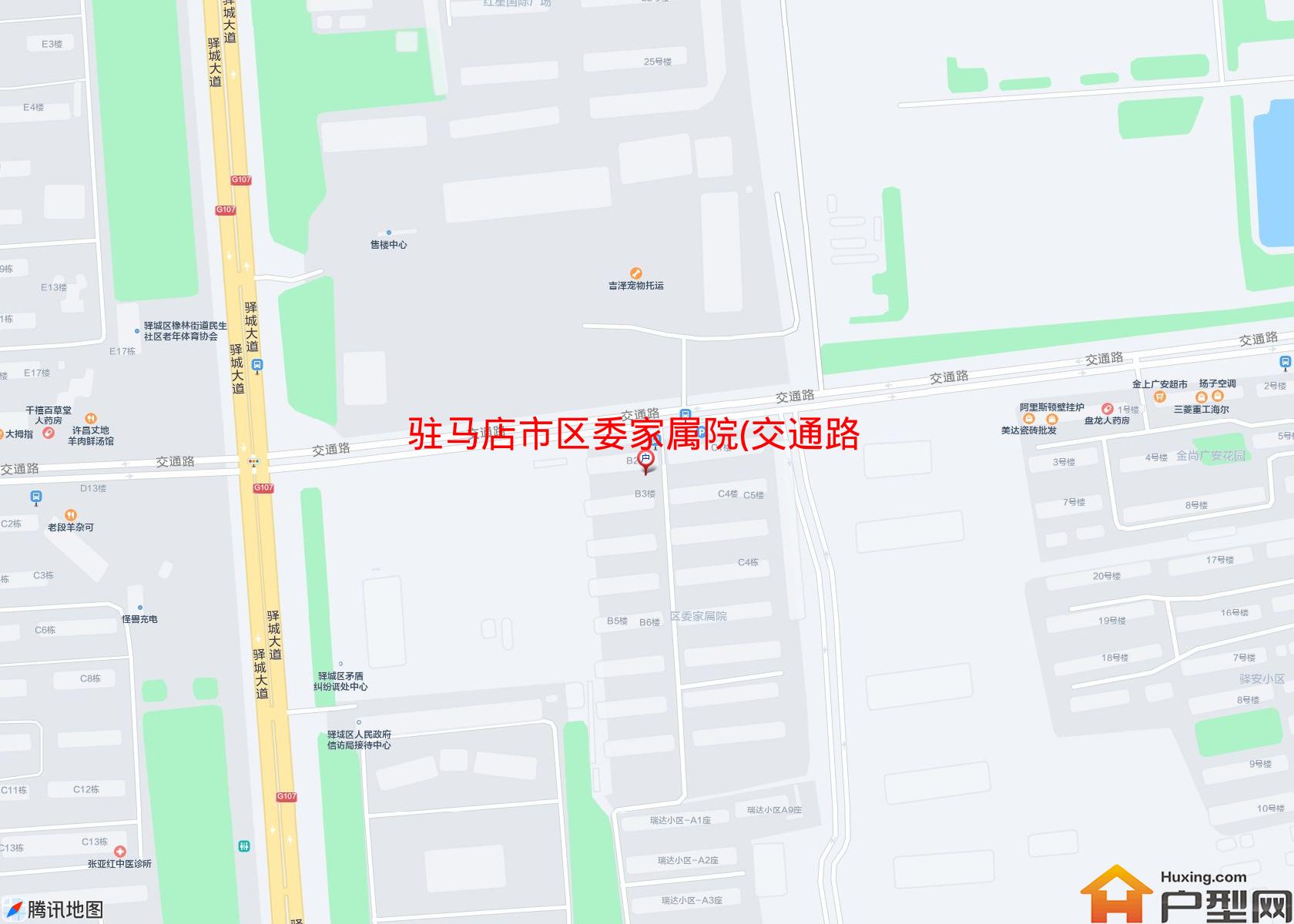 区委家属院(交通路1240号)小区 - 户型网