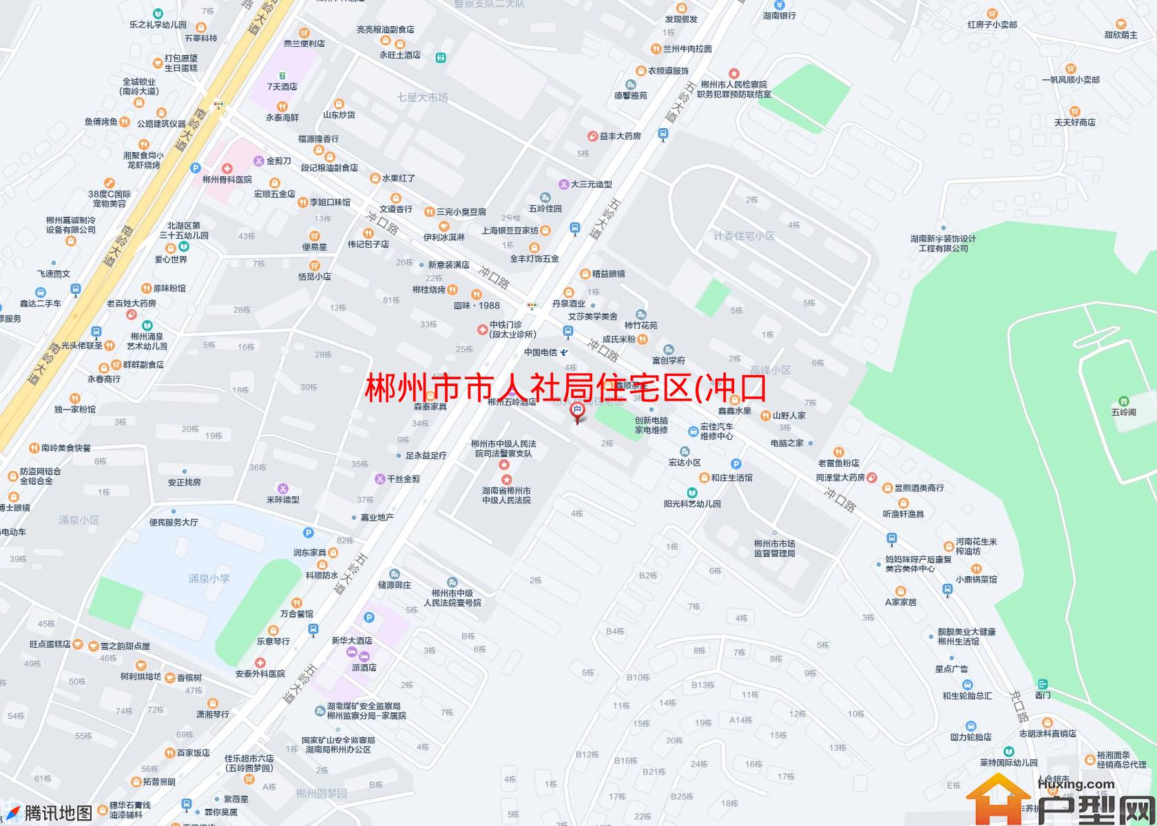 市人社局住宅区(冲口路46号)小区 - 户型网
