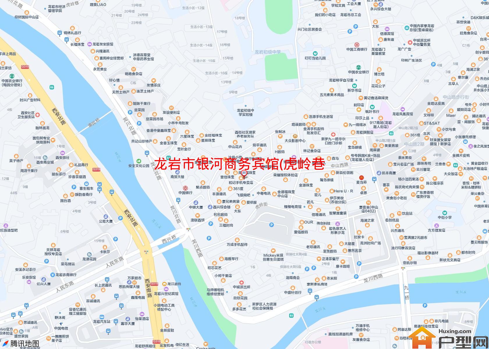 银河商务宾馆(虎岭巷67号)小区 - 户型网