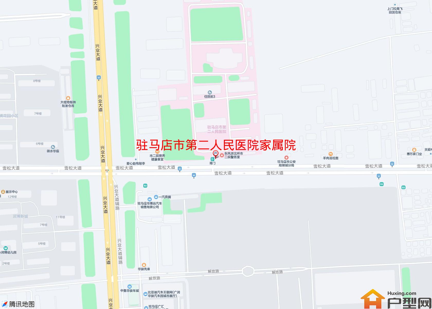 第二人民医院家属院(雪松大道)小区 - 户型网