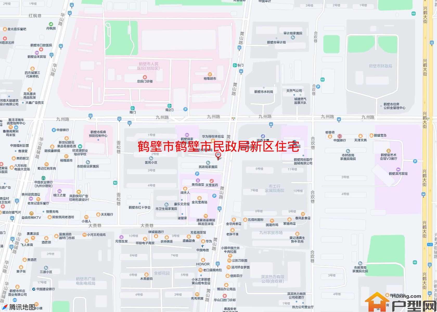 鹤壁市民政局新区住宅楼(黄山路7号)小区 - 户型网