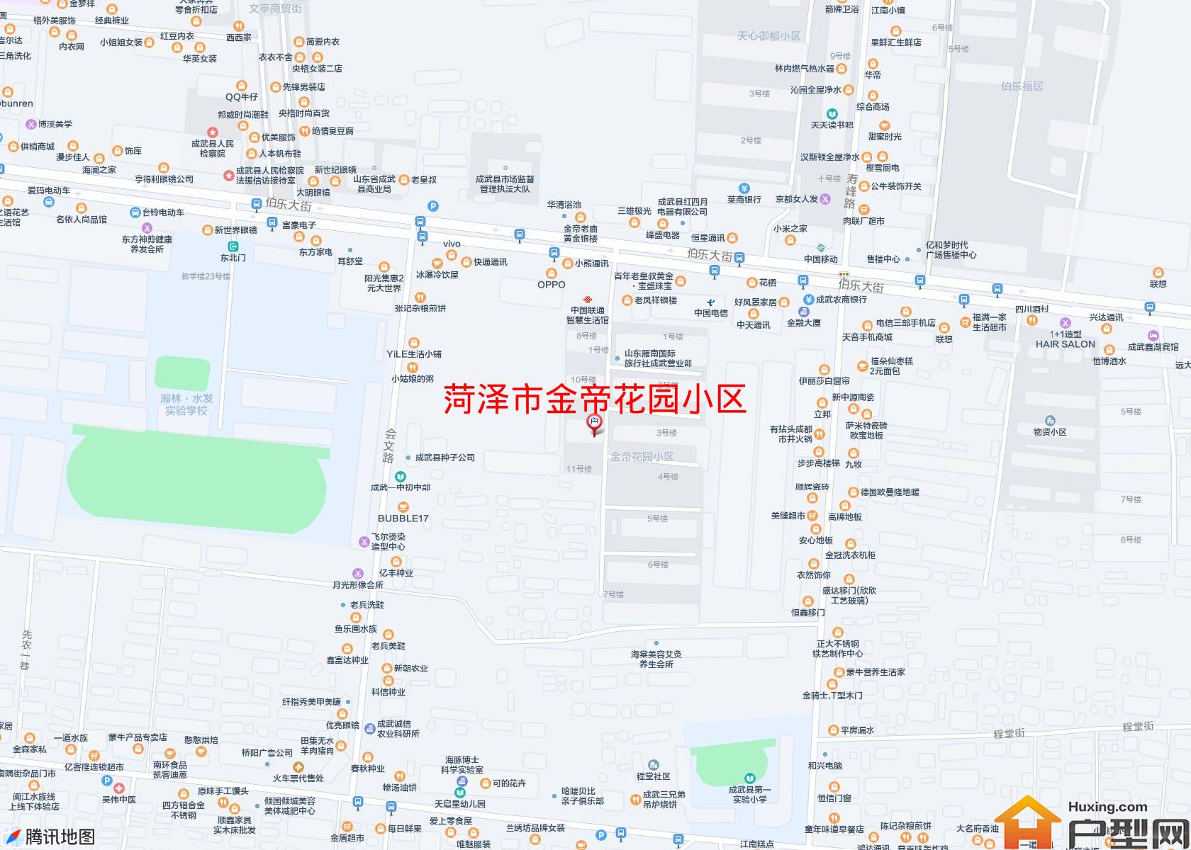 金帝花园小区小区 - 户型网