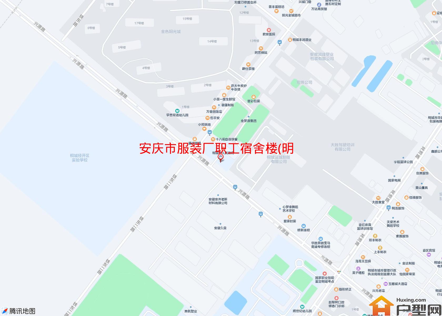 服装厂职工宿舍楼(明光巷)小区 - 户型网
