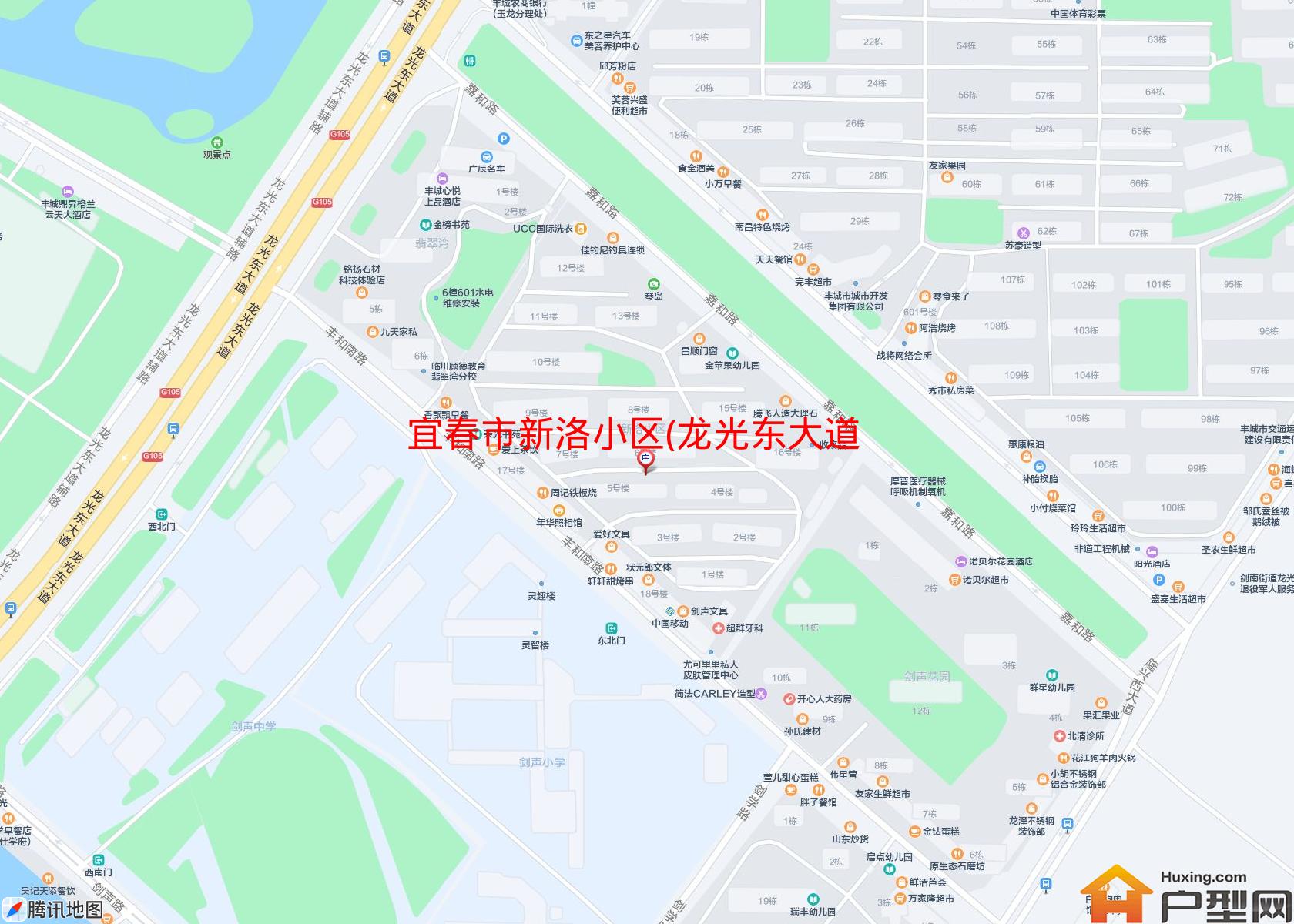 新洛小区(龙光东大道599号)小区 - 户型网