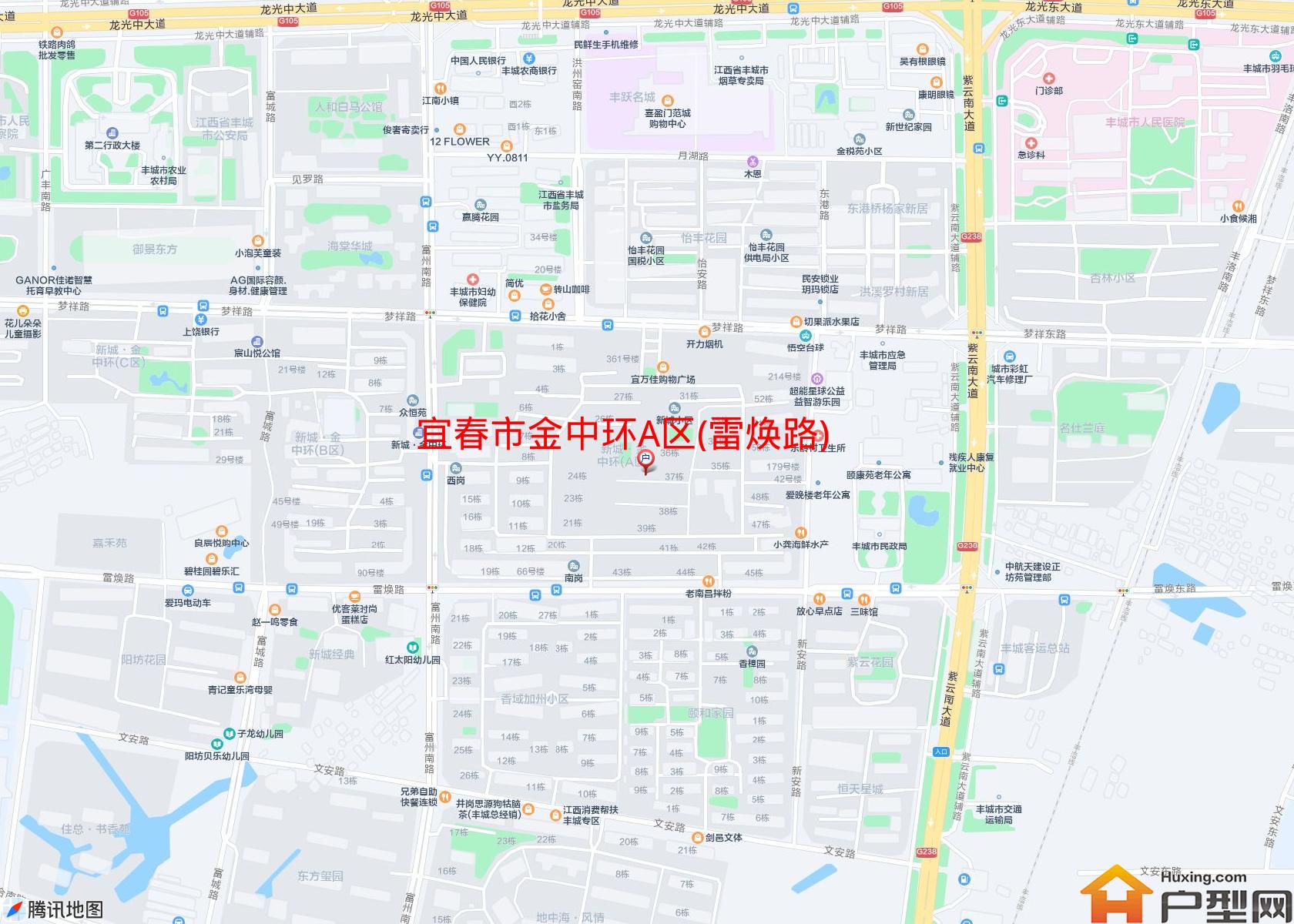 金中环A区(雷焕路)小区 - 户型网
