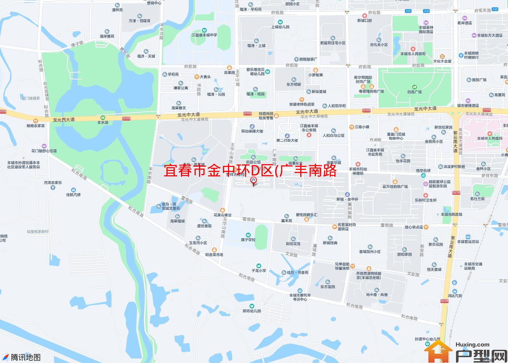 金中环D区(广丰南路)小区 - 户型网