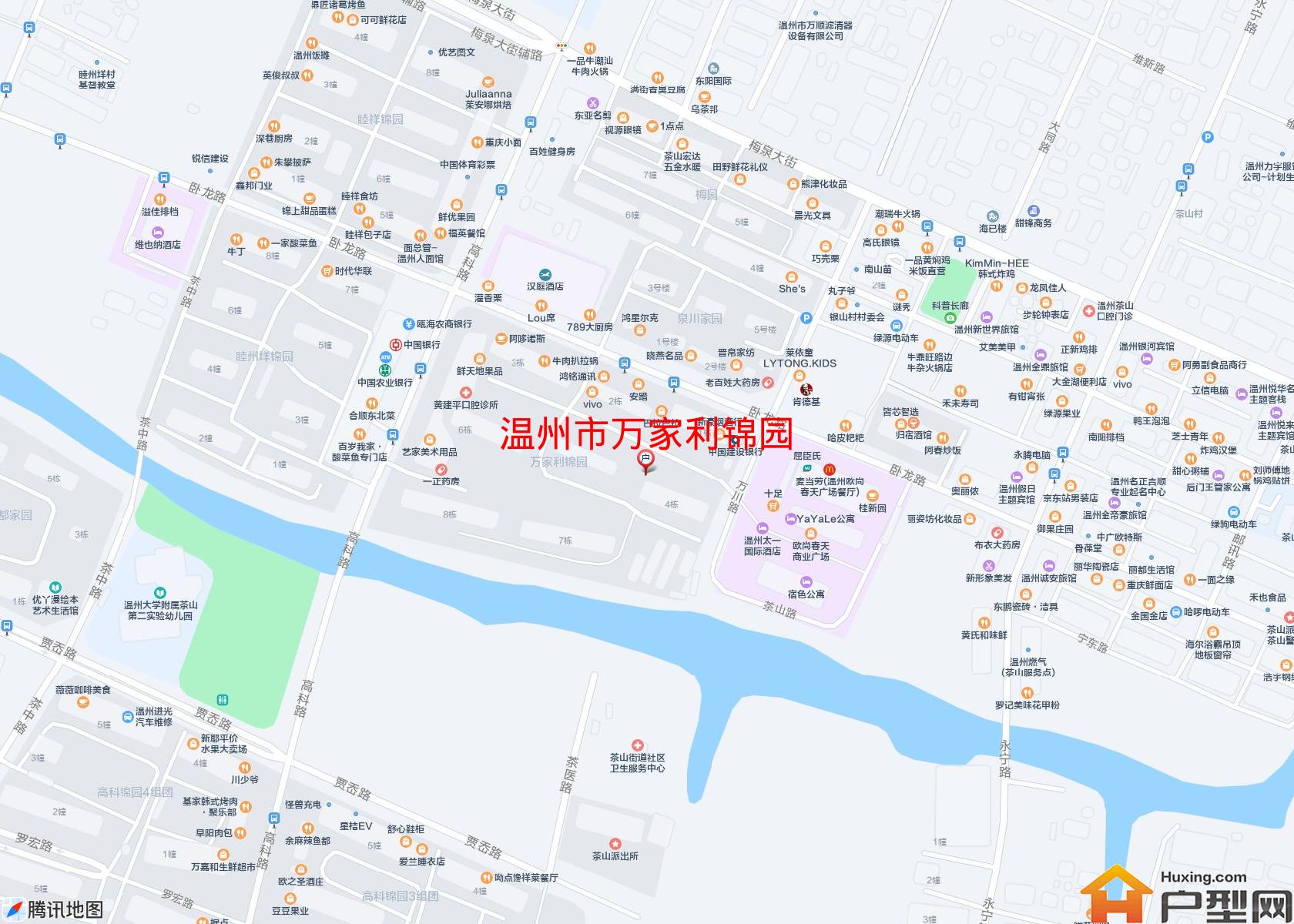 万家利锦园小区 - 户型网