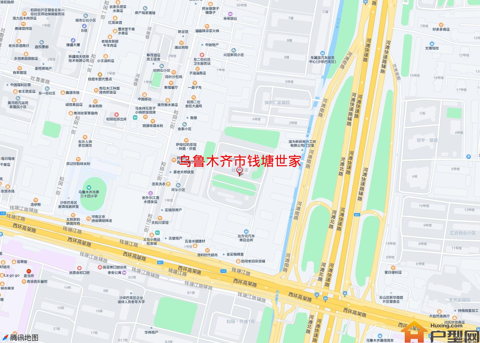 钱塘世家小区 - 户型网