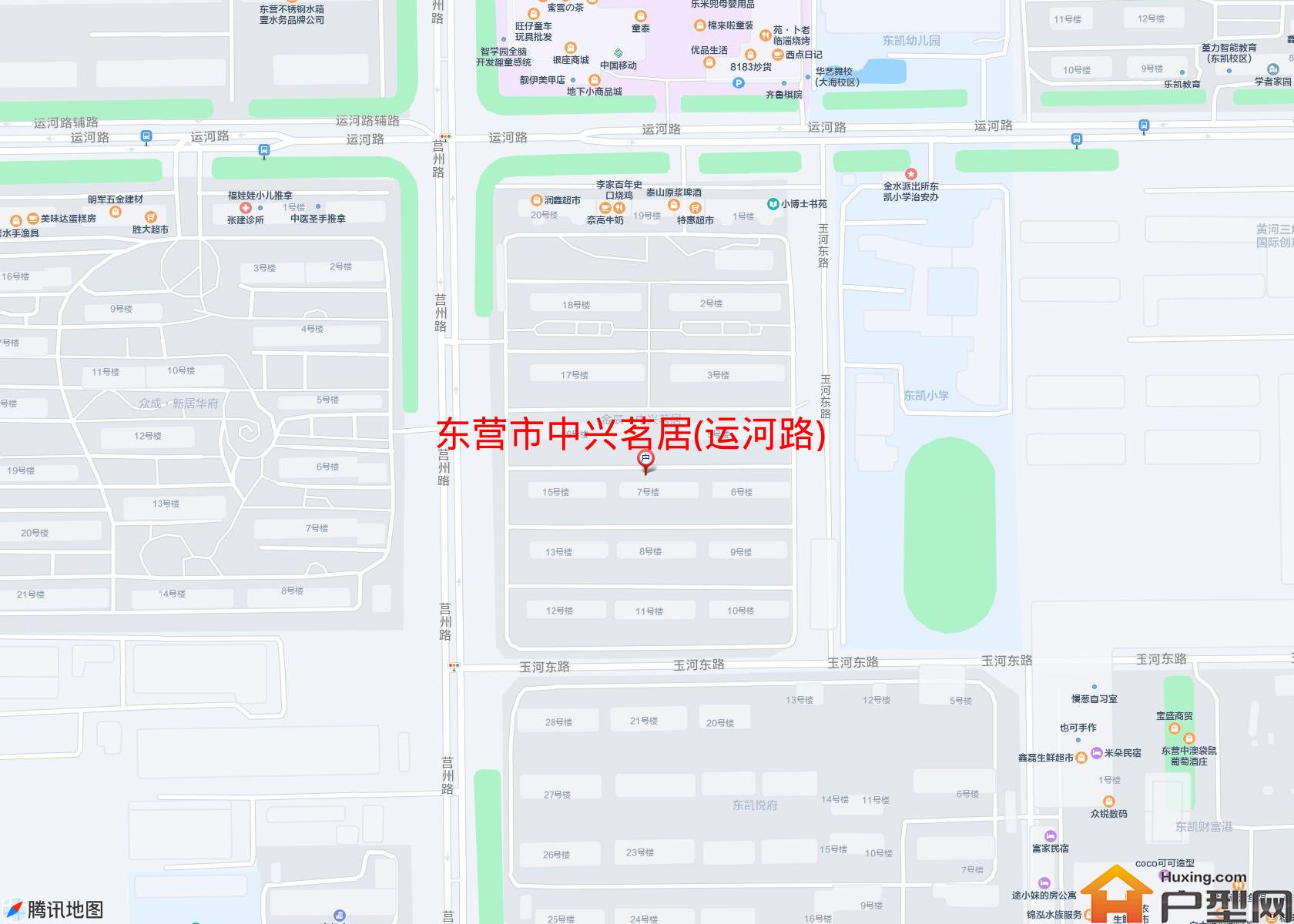 中兴茗居(运河路)小区 - 户型网