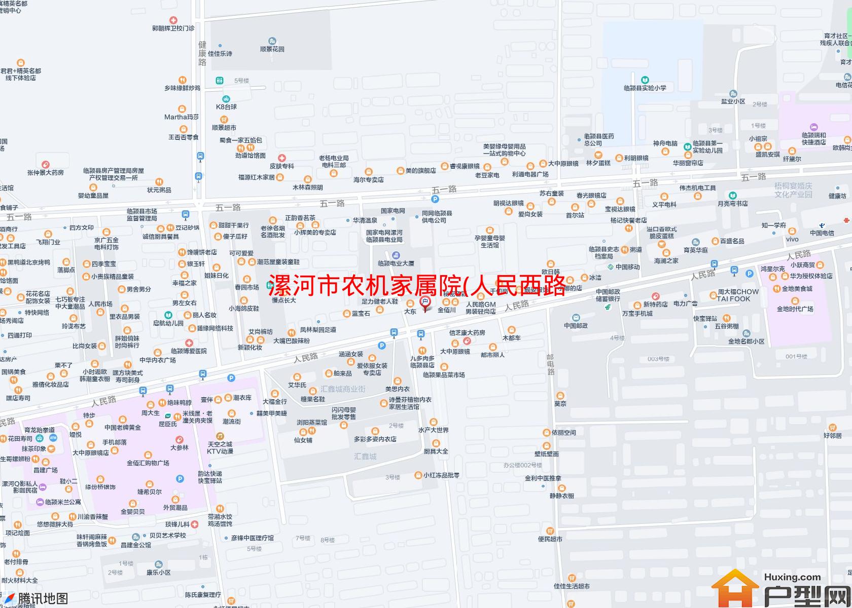 农机家属院(人民西路115号)小区 - 户型网