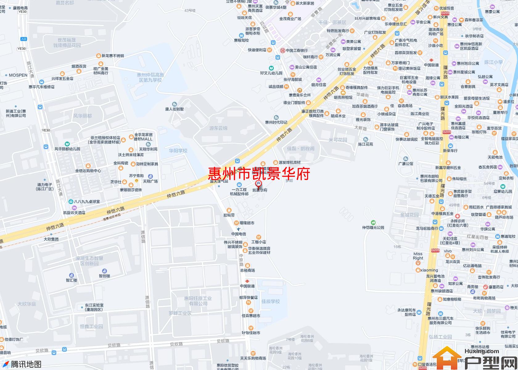 凯景华府小区 - 户型网