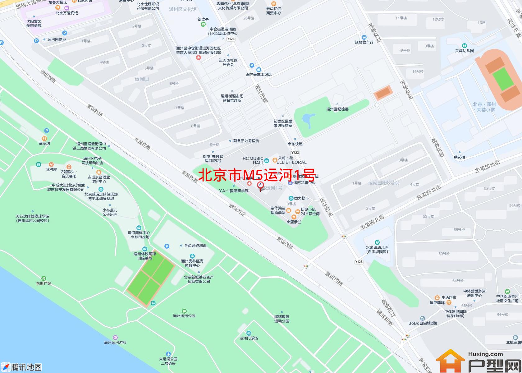 M5运河1号小区 - 户型网