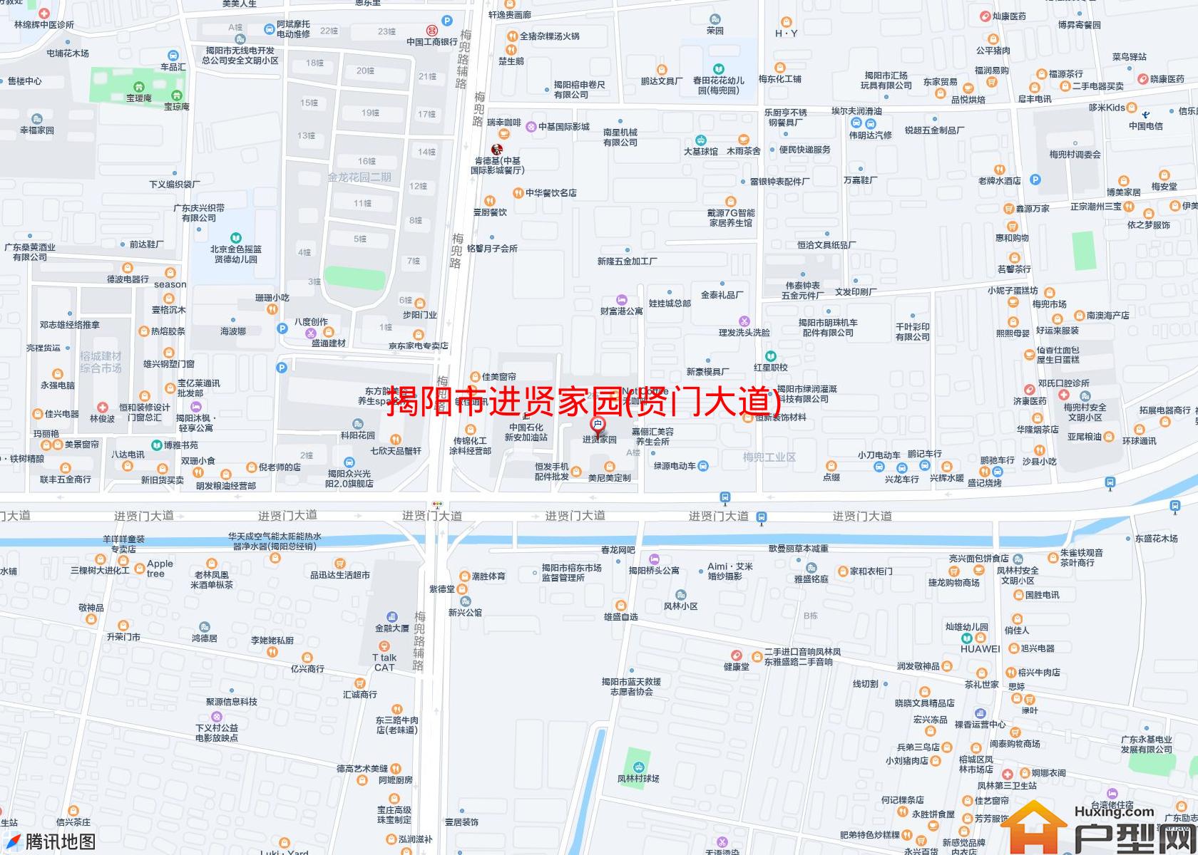 进贤家园(贤门大道)小区 - 户型网