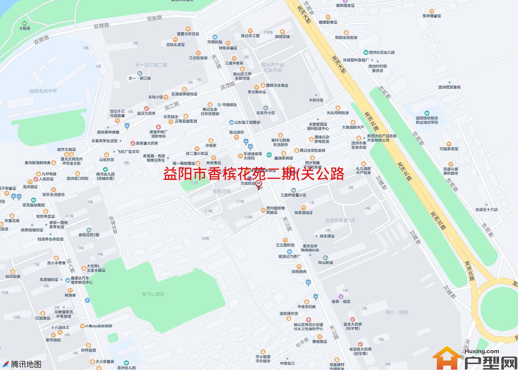 香槟花苑二期(关公路)小区 - 户型网