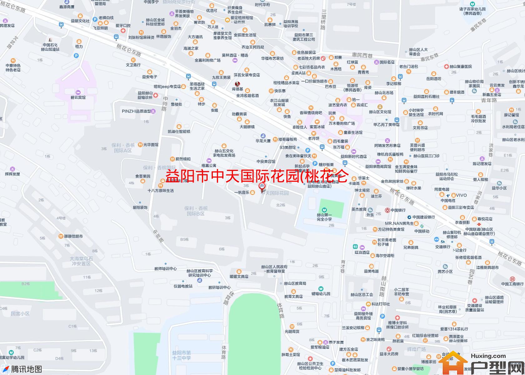 中天国际花园(桃花仑东路164号)小区 - 户型网