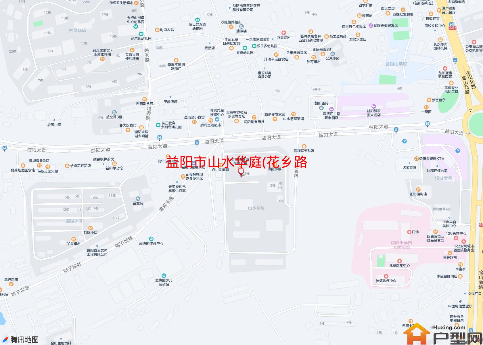 山水华庭(花乡路,近桐子坝巷)小区 - 户型网