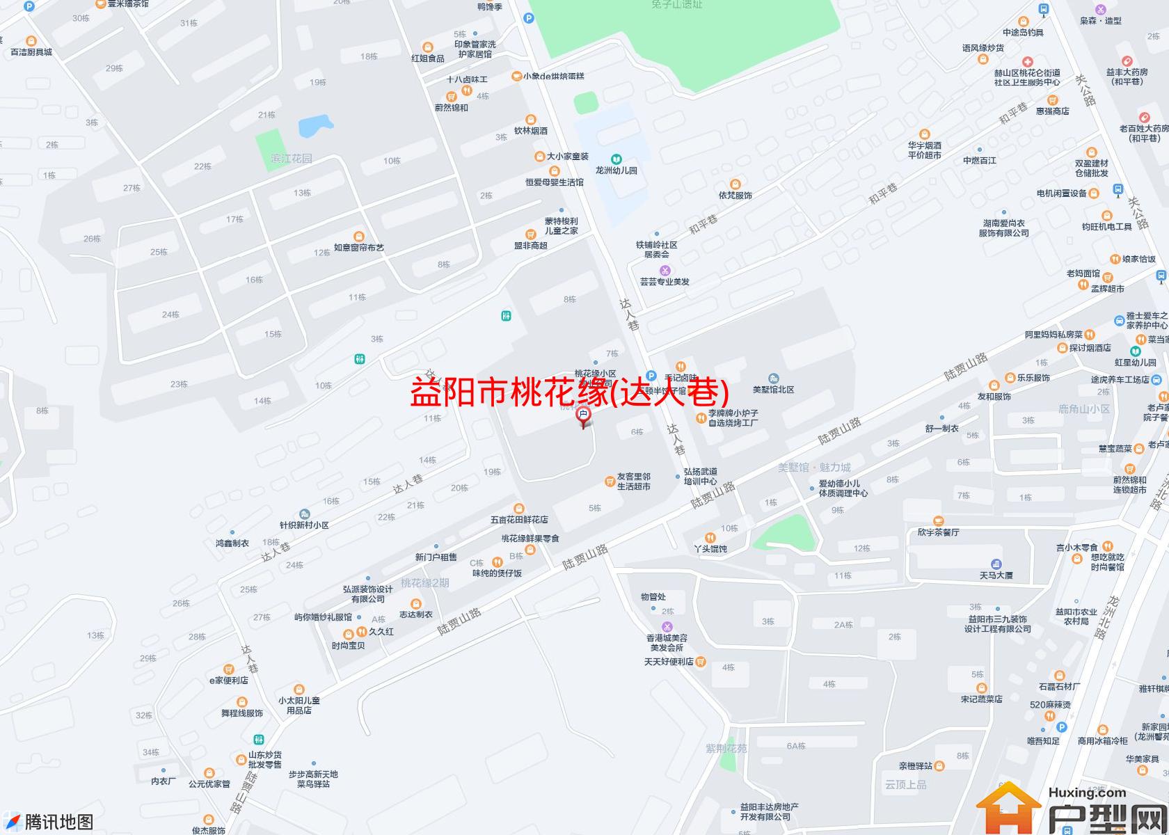 桃花缘(达人巷)小区 - 户型网