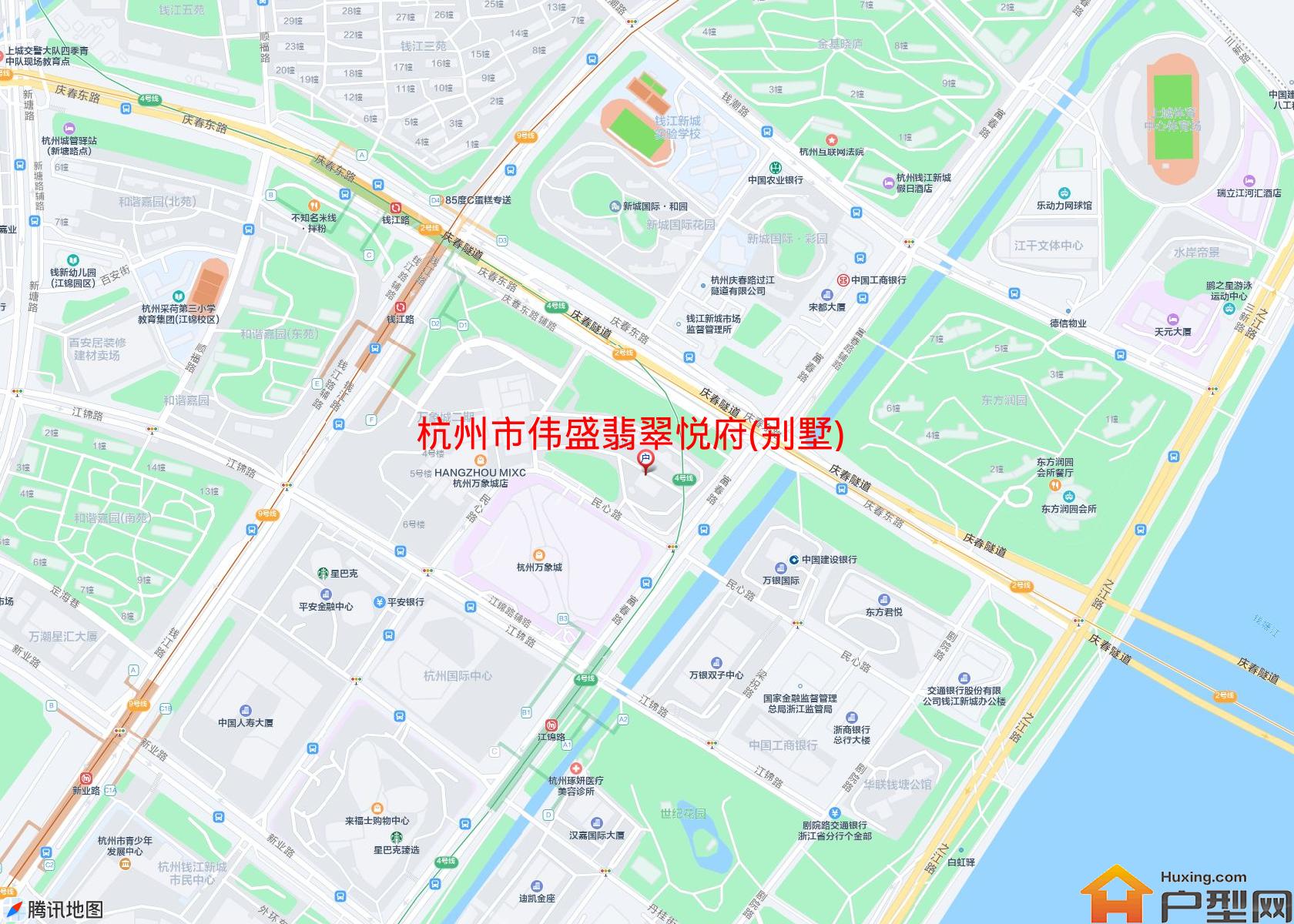 伟盛翡翠悦府(别墅)小区 - 户型网