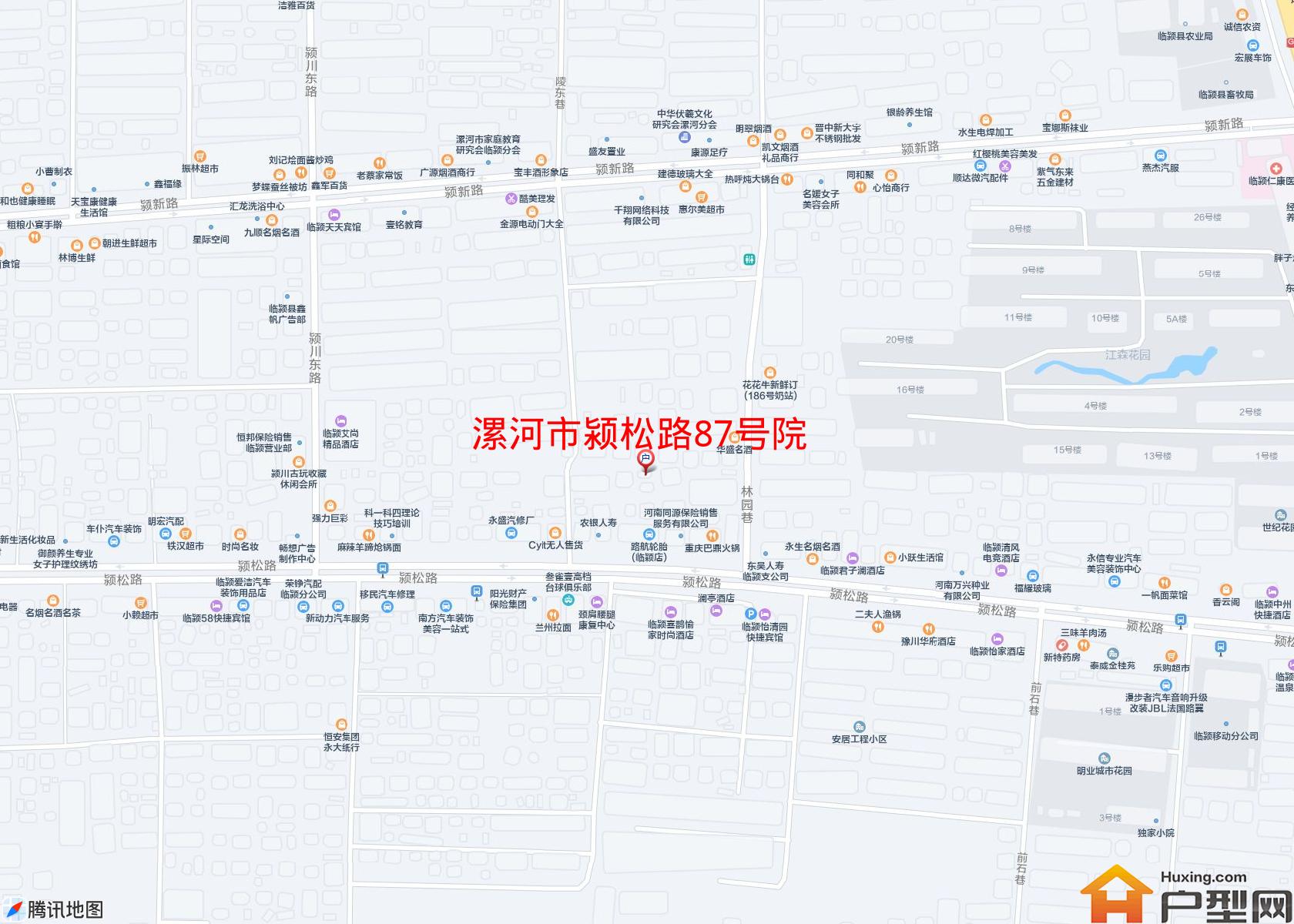 颍松路87号院小区 - 户型网