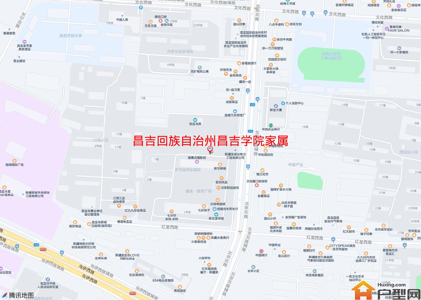 昌吉学院家属院(北京北路)小区 - 户型网