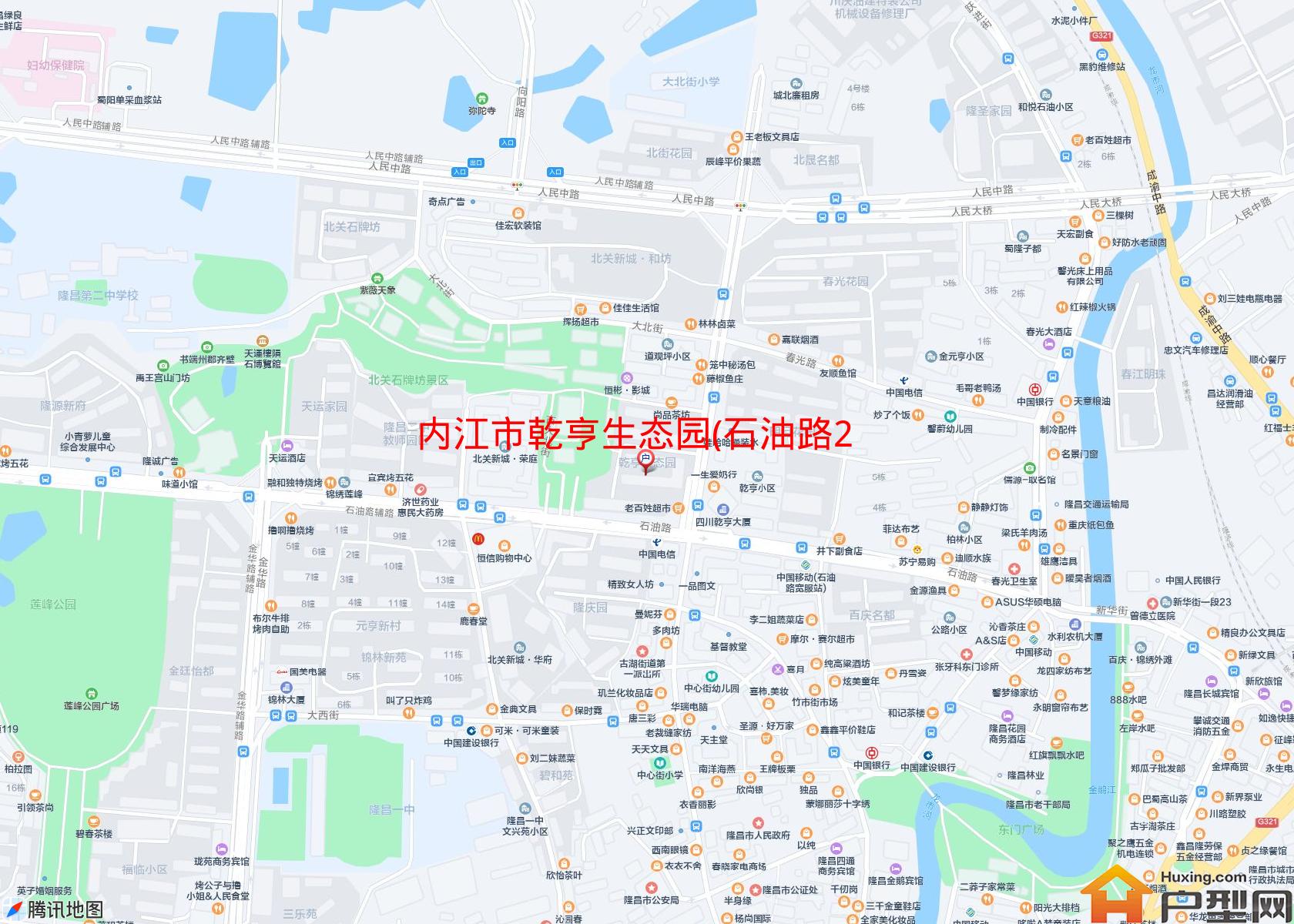 乾亨生态园(石油路258号)小区 - 户型网