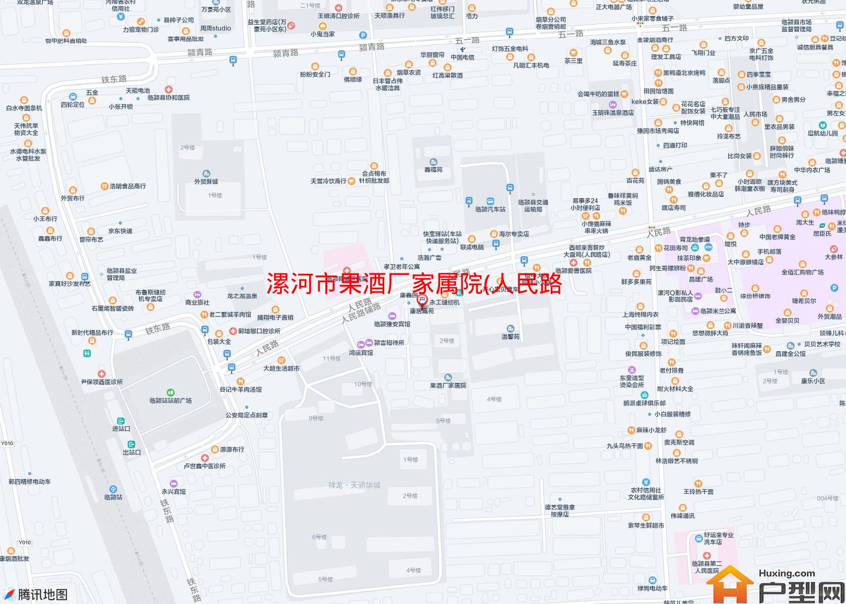 果酒厂家属院(人民路)小区 - 户型网