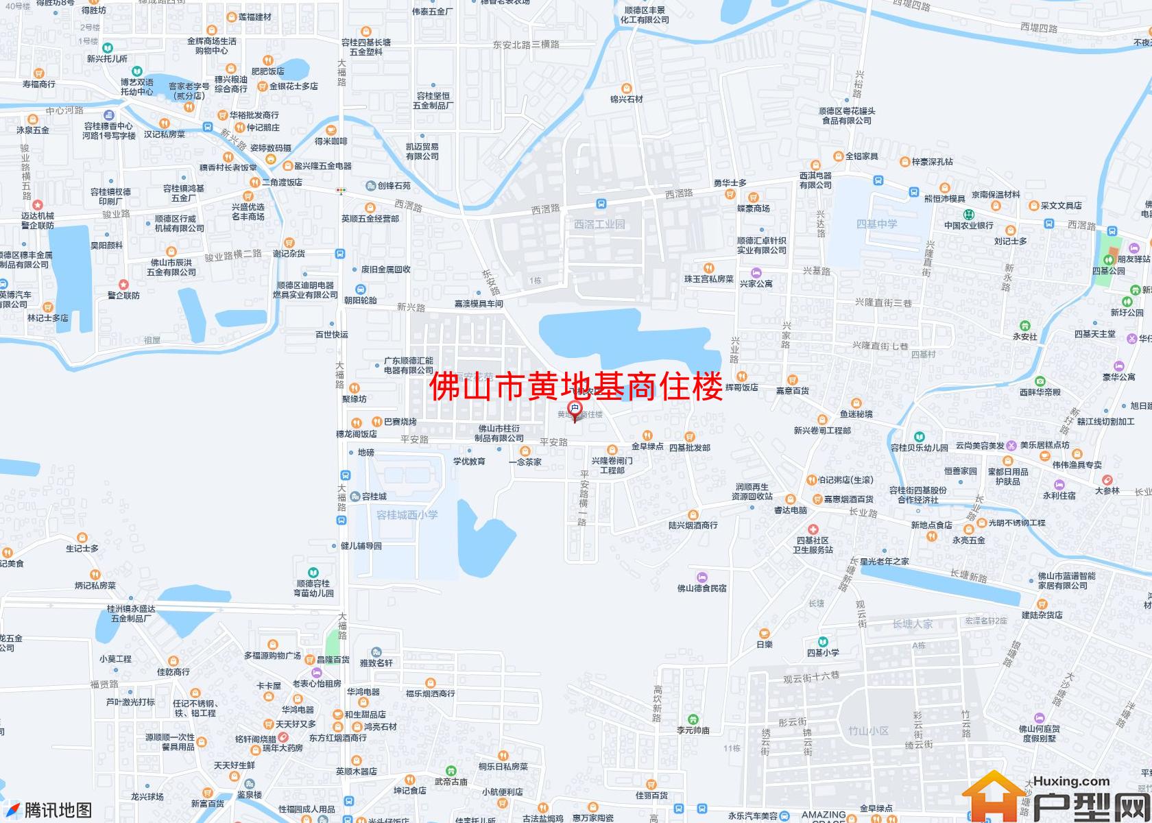 黄地基商住楼小区 - 户型网