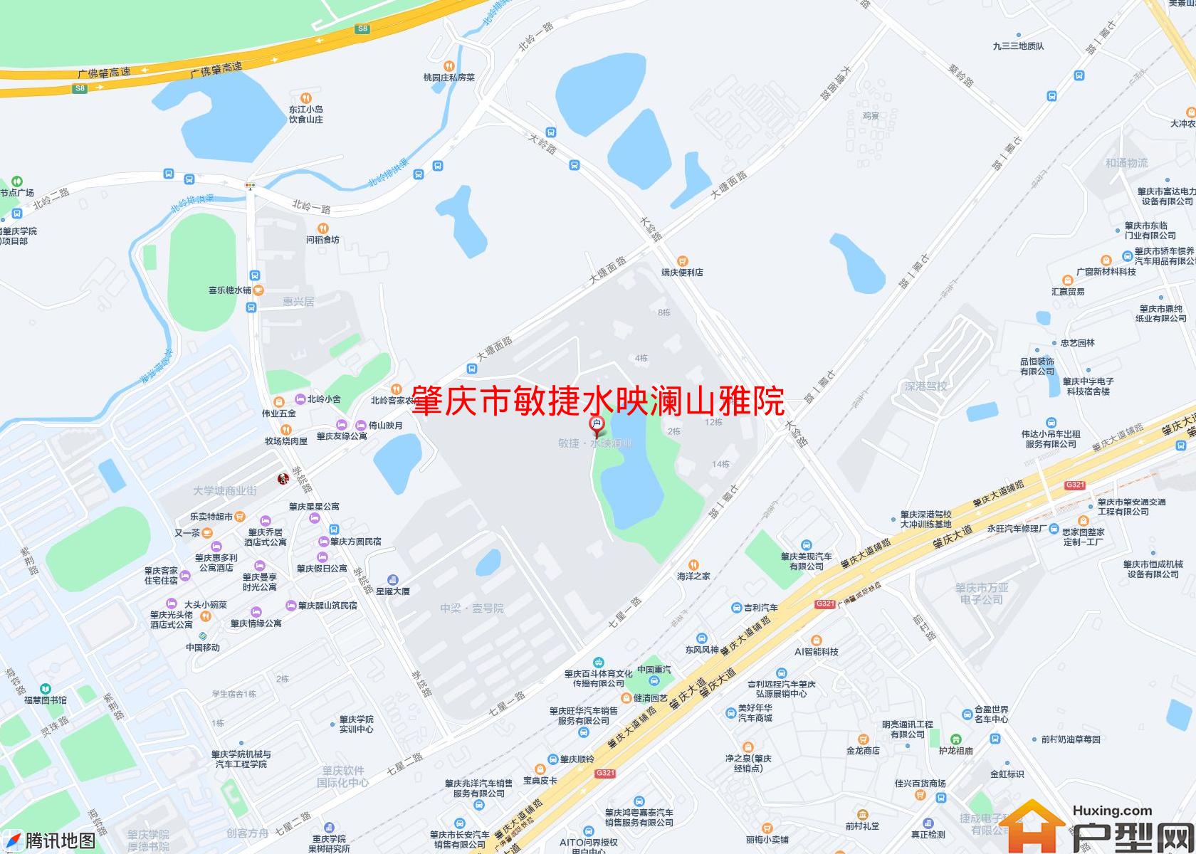 敏捷水映澜山雅院小区 - 户型网