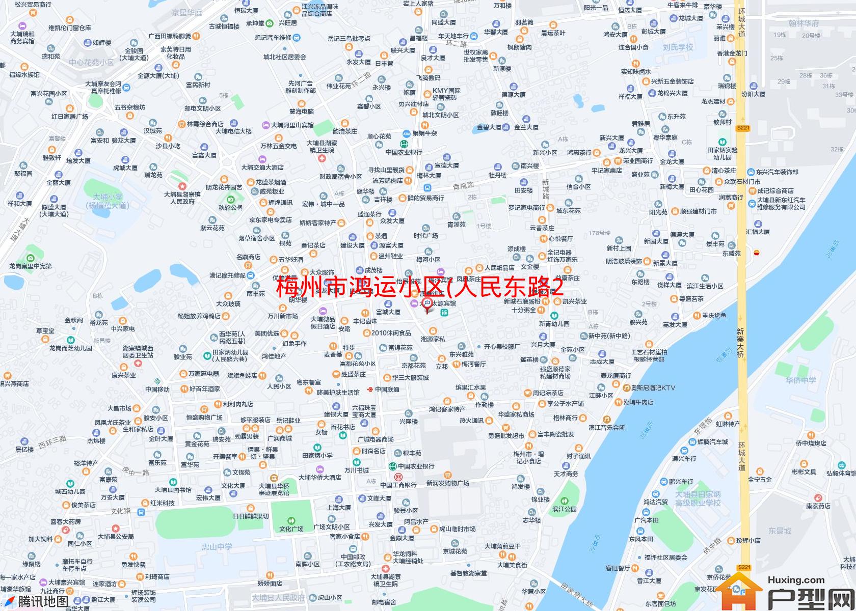 鸿运小区(人民东路21号)小区 - 户型网